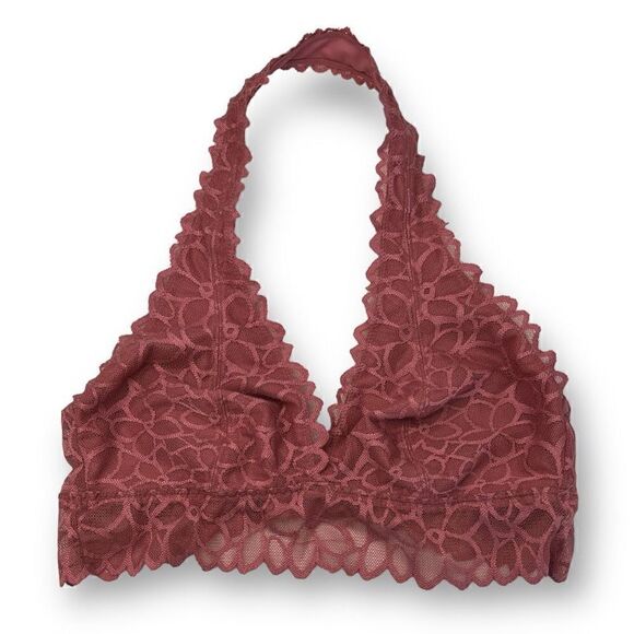 Pink Lace Bralette Size Medium - Picture 1 of 5